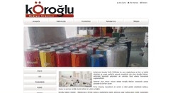 Desktop Screenshot of koroglureklam.com.tr